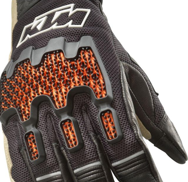 Guantes KTM Adventure R V2 Color Negro 2022 - Imagen 3