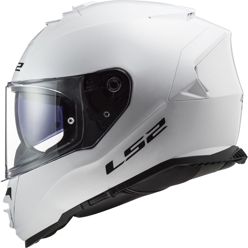Casco LS2 STORM II FF800 Solid White (Color Blanco) - Imagen 2