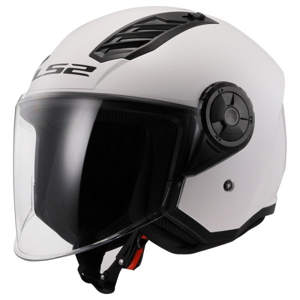 Casco LS2 Airflow II Gloss White (Color blanco) OF616