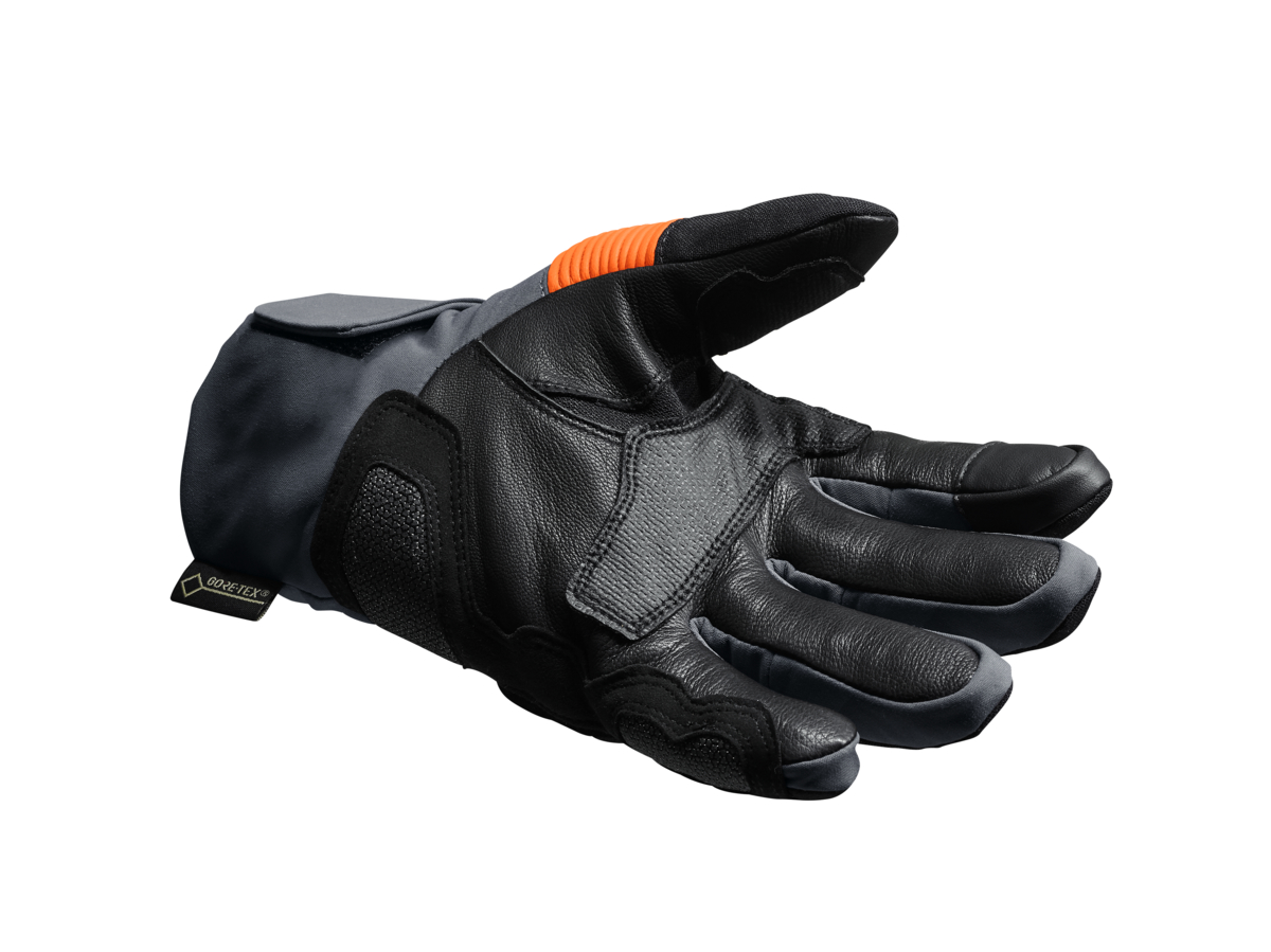 Guantes KTM Elemental GTX Gloves Negros y Grises - Imagen 2