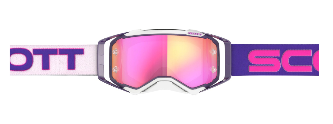 Gafas SCOTT PROSPECT Motocross/Enduro Color Morado/Rosa - Imagen 3