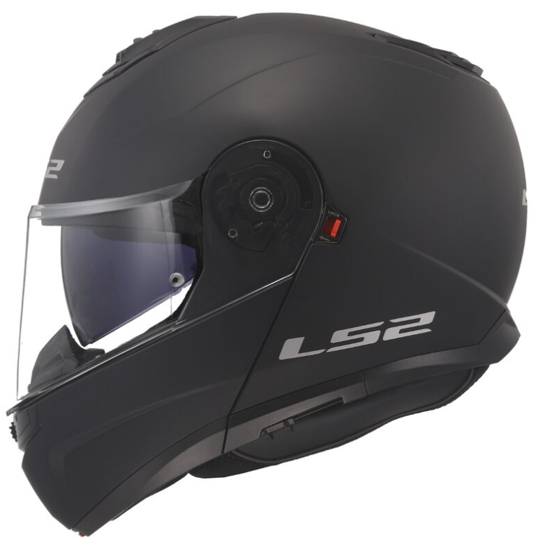 Casco LS2 Modular Strobe II Color Negro Mate FF908 - Imagen 2