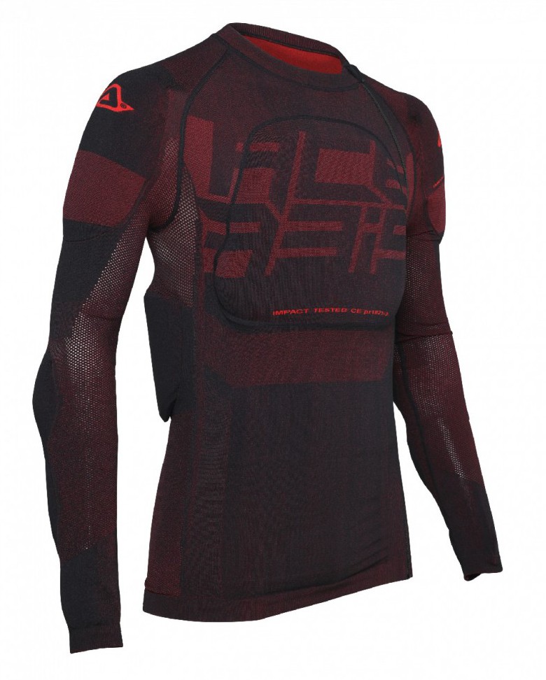 Peto ACERBIS X-FIT Future Body ARMOUR Color Rojo - Imagen 3