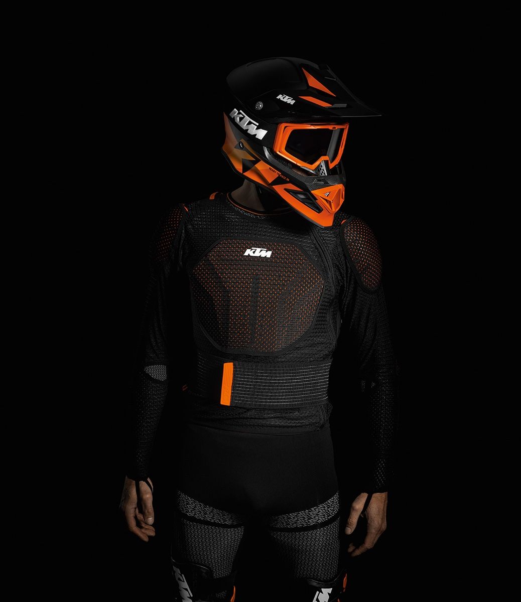 Peto Integral KTM Soft Body Protector Color Negro - Imagen 2