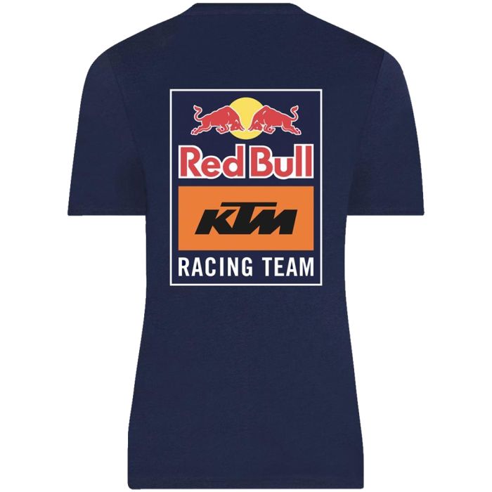 Camiseta Mujer RB KTM Backprint T-Shirt Navy Color Azul - Imagen 5