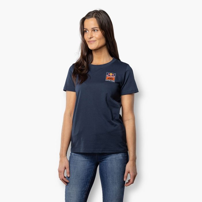 Camiseta Mujer RB KTM Backprint T-Shirt Navy Color Azul - Imagen 2
