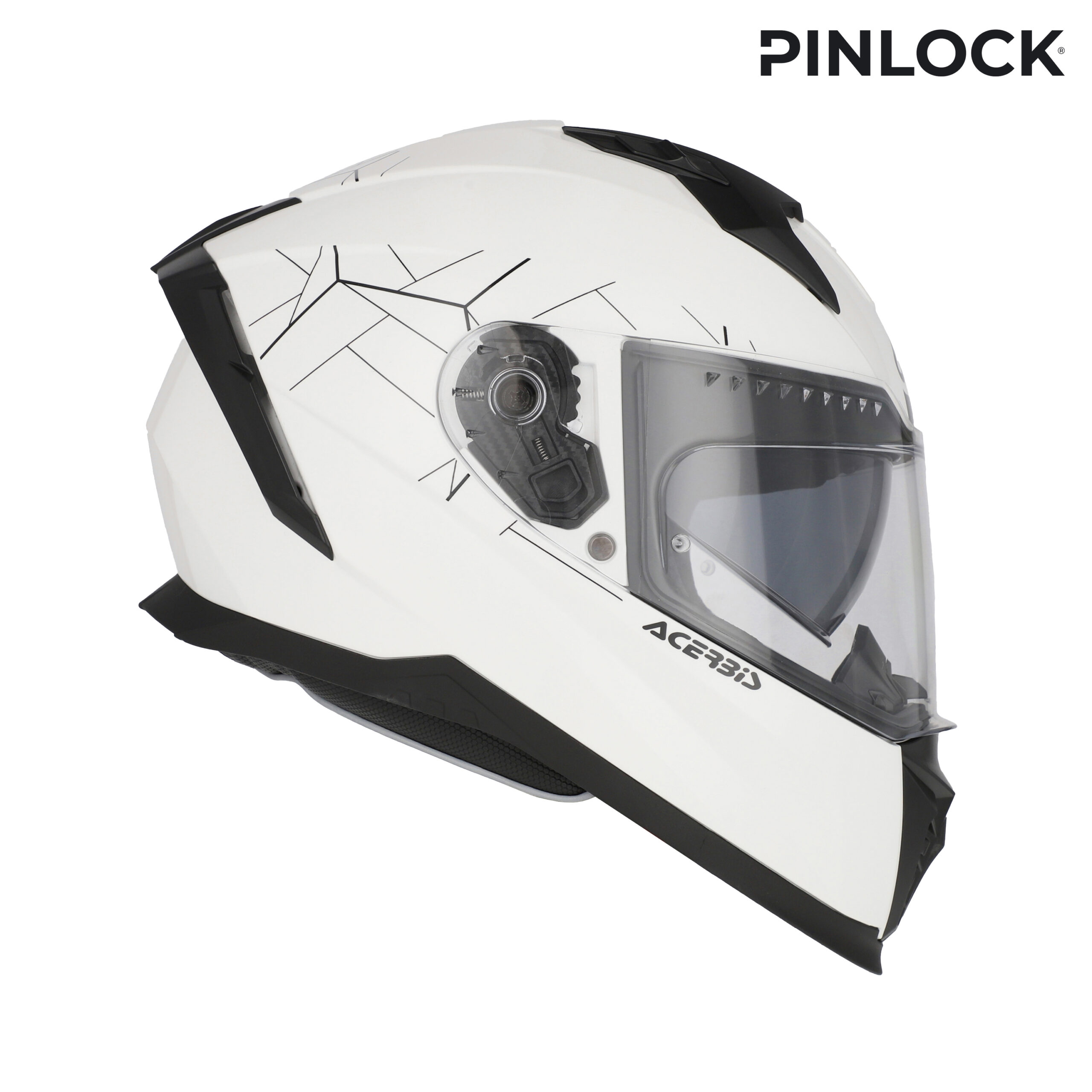 CASCO X-WAY ACERBIS HELMET BLANCO - Imagen 2
