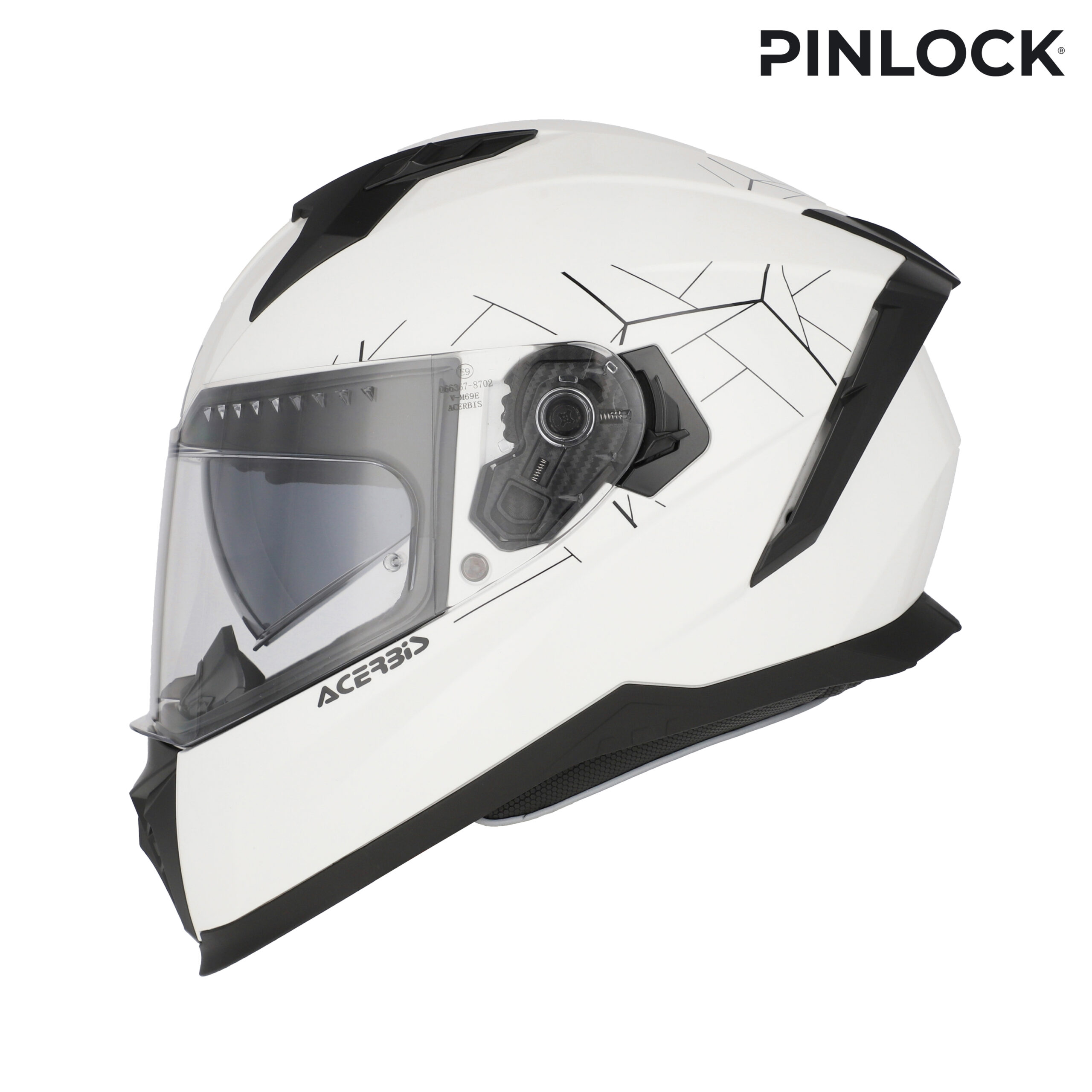 CASCO X-WAY ACERBIS HELMET BLANCO - Imagen 3