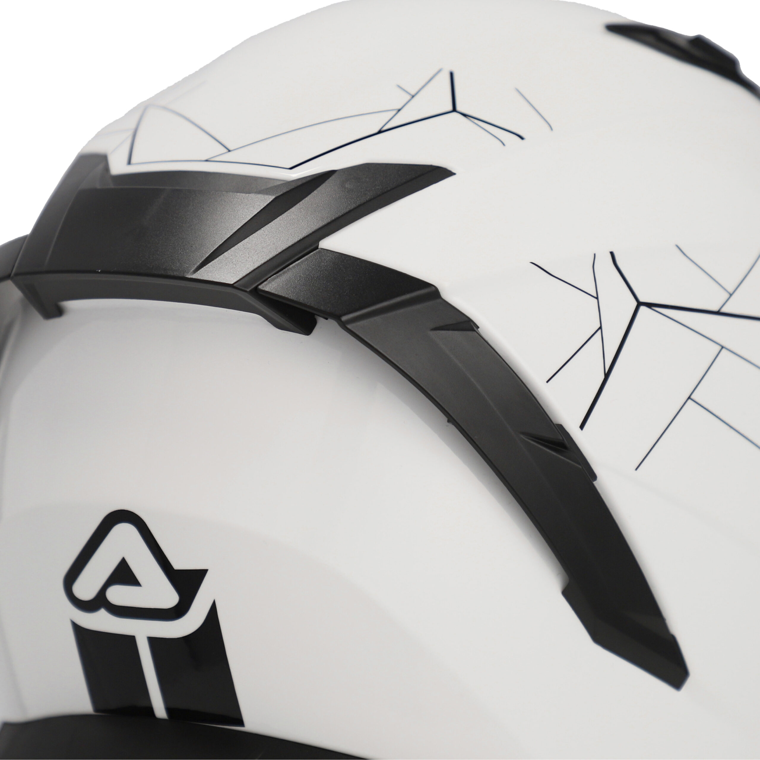 CASCO X-WAY ACERBIS HELMET BLANCO - Imagen 7