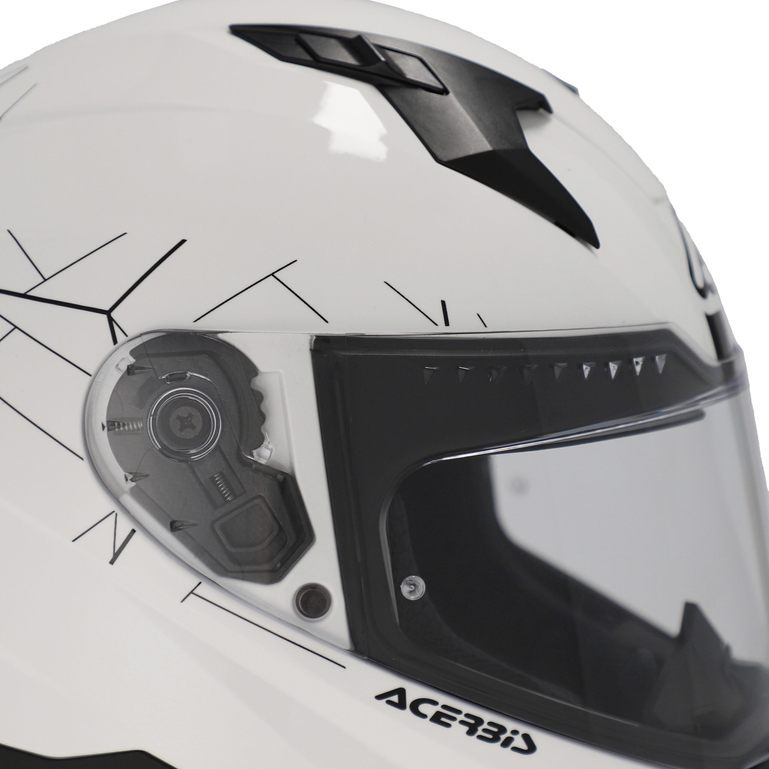 CASCO X-WAY ACERBIS HELMET BLANCO - Imagen 8